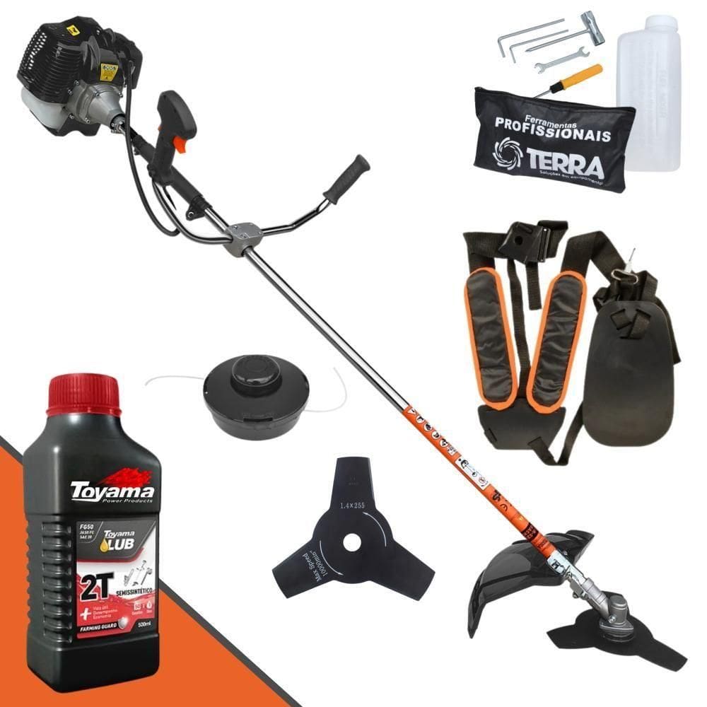 Roçadeira Terra Grh430 43cc Alta Performance + óleo Toyama