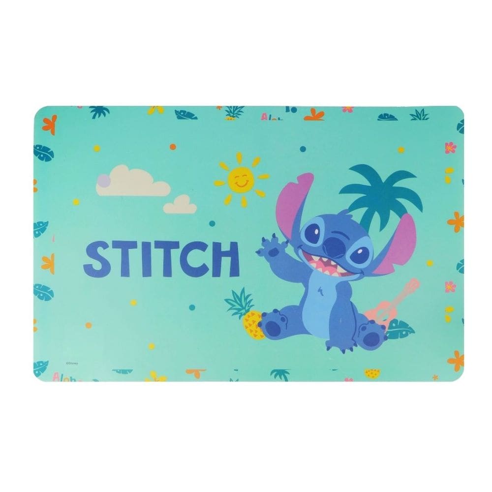 Lugar Americano Infantil 43x25cm PVC Stitch Disney - Tuut