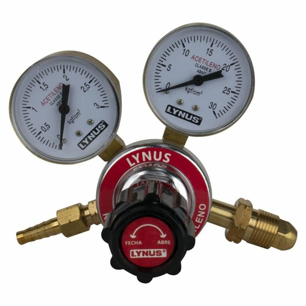 Regulador de Pressão Lynus, Acetileno