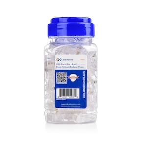 Conectores RJ45 Cable Matters Cat 6 Pass Through, pacote com 100