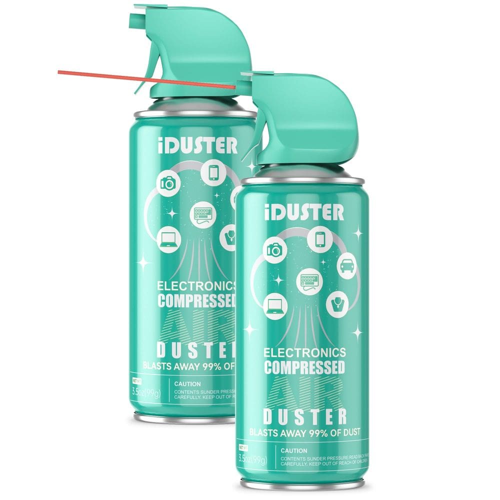 Duster de ar comprimido iDuster para computador 100mL 2PCS