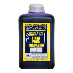 Tinta para Traçagem Azul 1 litro - Baden MB-1000