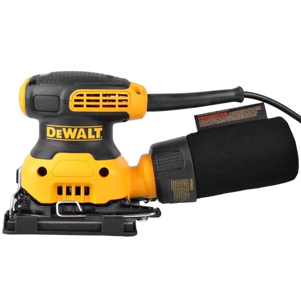 Lixadeira Orbital 1/4" de Folha de Lixa 230w 127v - Dewalt DWE6411BR