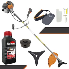 Roçadeira á Gasolina Tekna Rl520p 2t 52cc 2hp + óleo Toyama