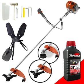 Roçadeira Tekna Rl520acn-tk 52cc 2hp 9000rpm + óleo Toyama