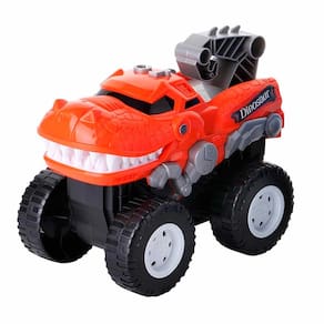 Carro Roda Livre - Monster Dinossauro - T-Rex - DM Toys
