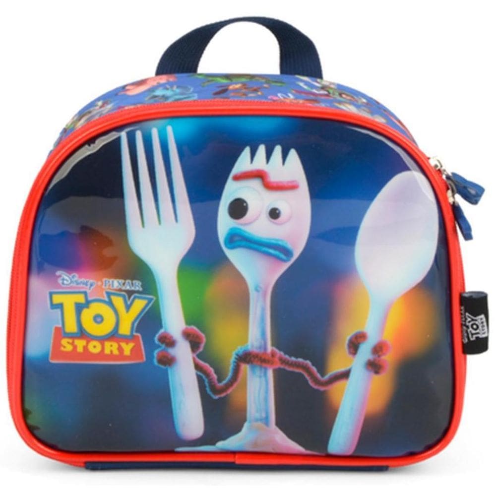 Lancheira Escolar Toy Story Térmica Forky Azul Infantil