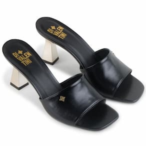 Tamanco Di Valentini Sara Salto Médio Feminino - Preto