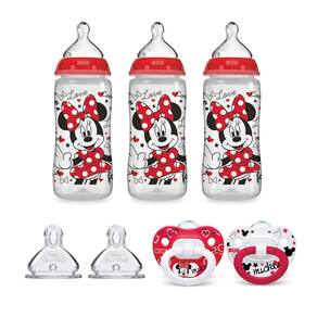 Conjunto de mamadeiras NUK Smooth Flow Anti Colic Disney Minnie