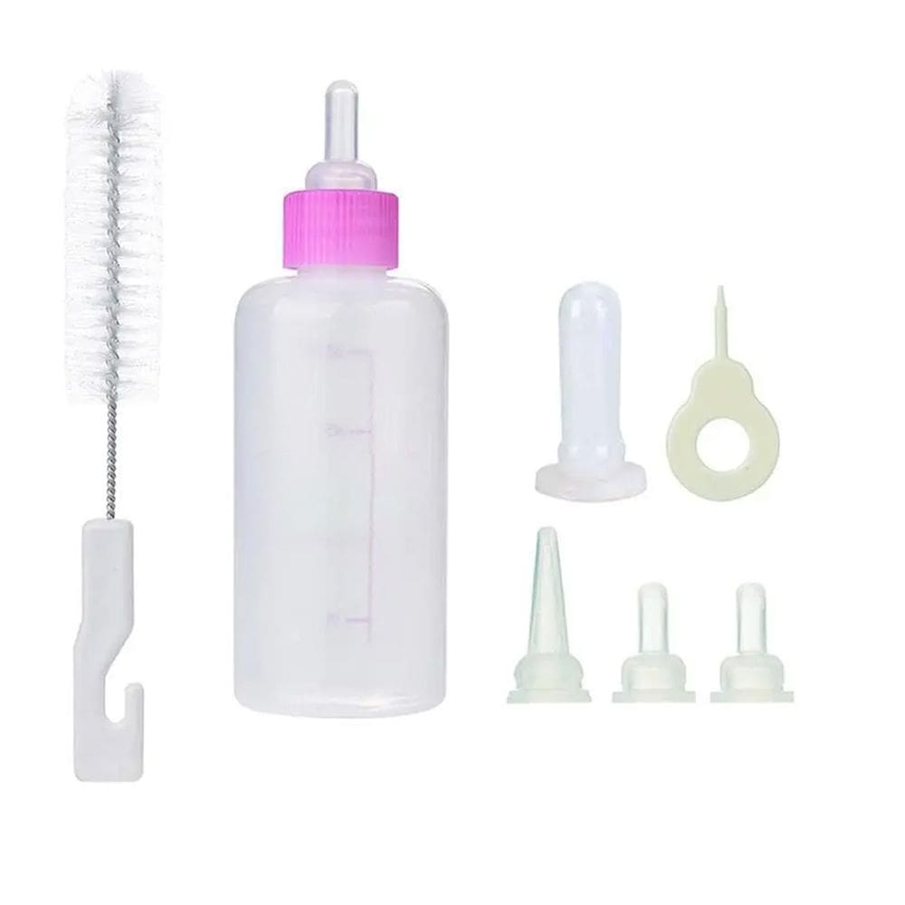 Mamadeira Pet Gato Cao Cachorro Filhote 60ml Amamentaçao Acessorios Animal de Estimaçao Seguro Resistente Higienico Duravel