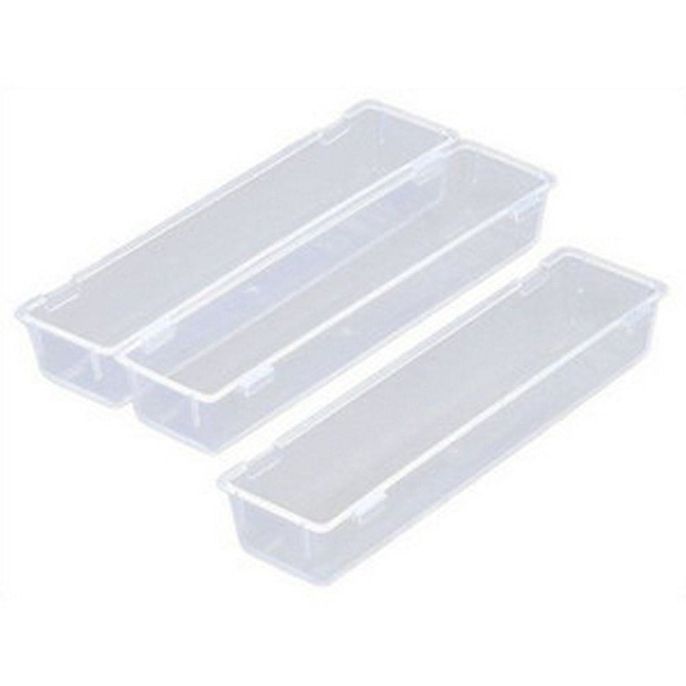 Organizadores de gavetas JapanBargain: conjunto de 3 ferramentas de talheres