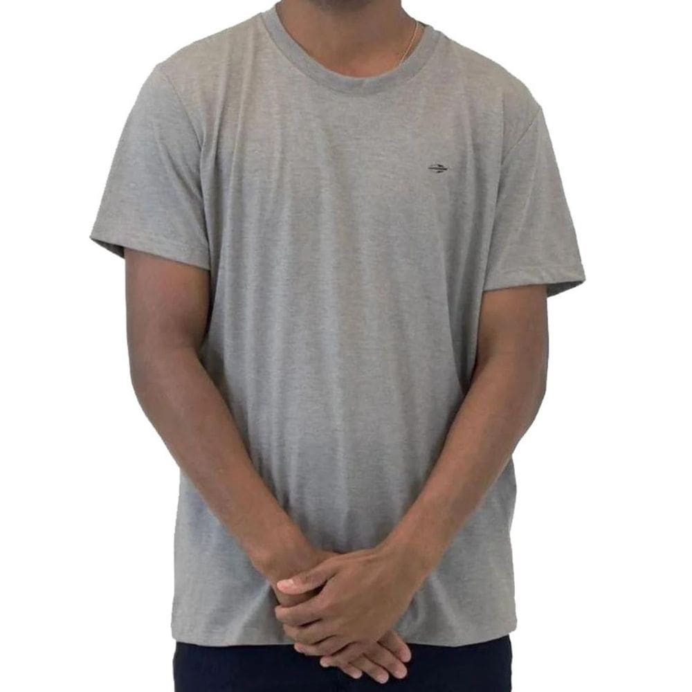 Camiseta Mormaii Básica Manga Curta Masculina - Cinza