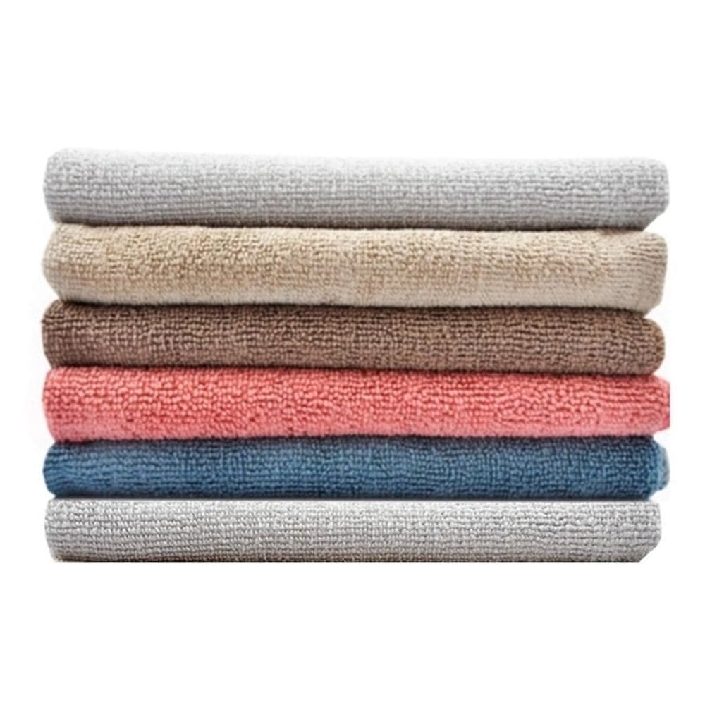 Kit 18 Pano 50x70 Toalha Mágica de Microfibra Super Absorção