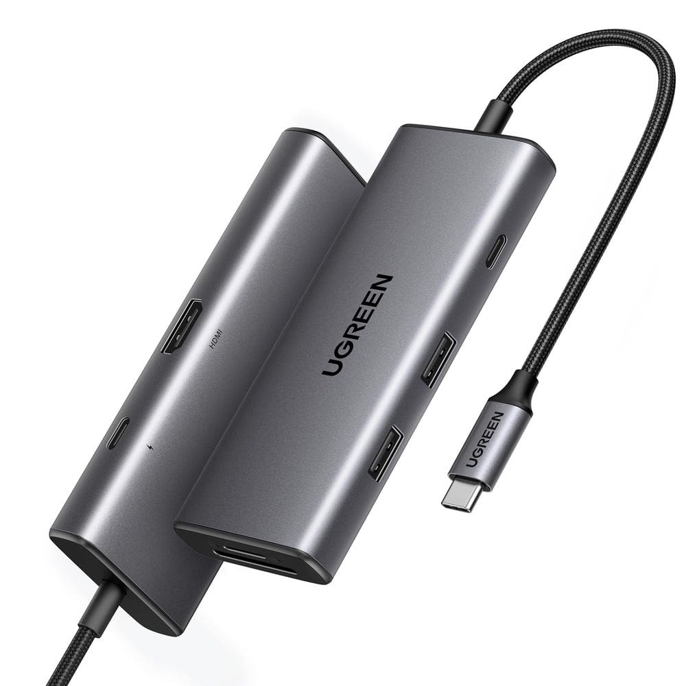 Hub USB-C UGREEN Revodok Pro 107 7 em 1 com 4K HDMI 100W PD