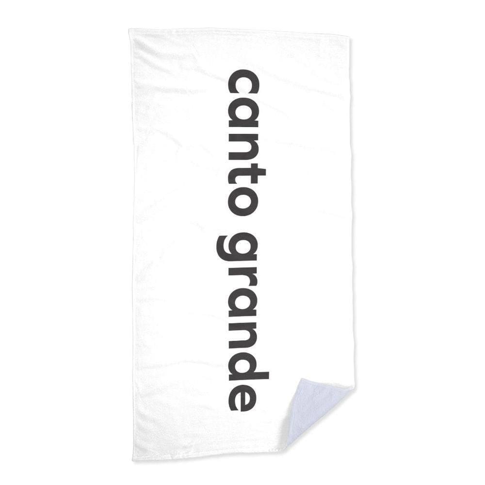 Toalha De Praia - Praia De Canto Grande Branco