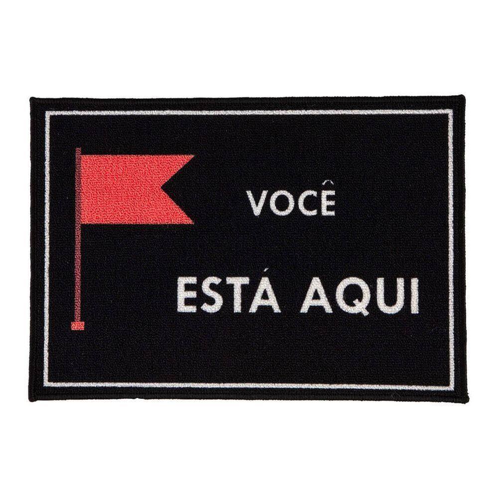 Tapete De Porta Estampado Bem Vindo