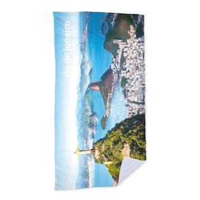 Toalha De Praia - Rio De Janeiro Visão Do Cristo Redentor