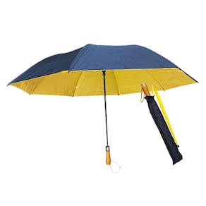 Guarda Chuva Automático Médio com Armação e Varetas em Fibra: Tecido Duplo Reforçado + Capa de Transporte