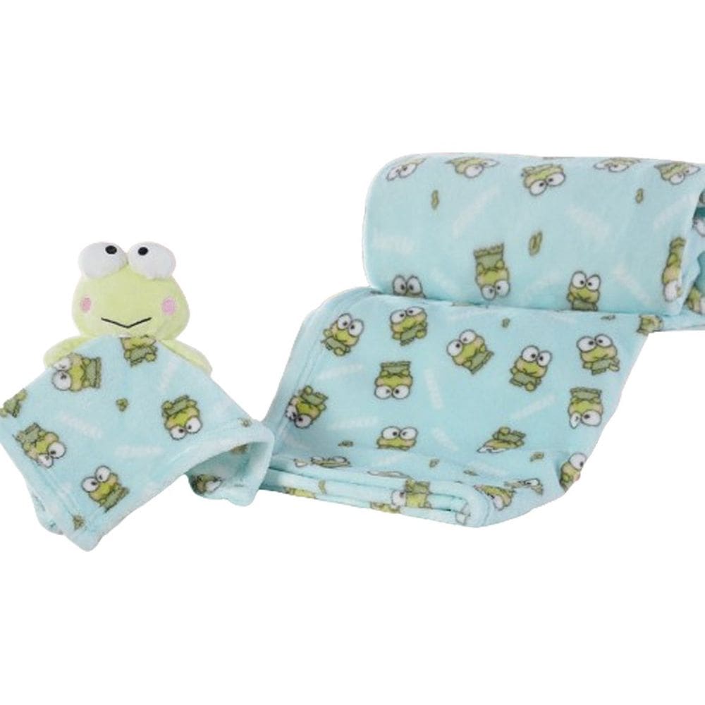 Manta com Naninha Coral Fleece Turma da Hello Kitty 75x100cm