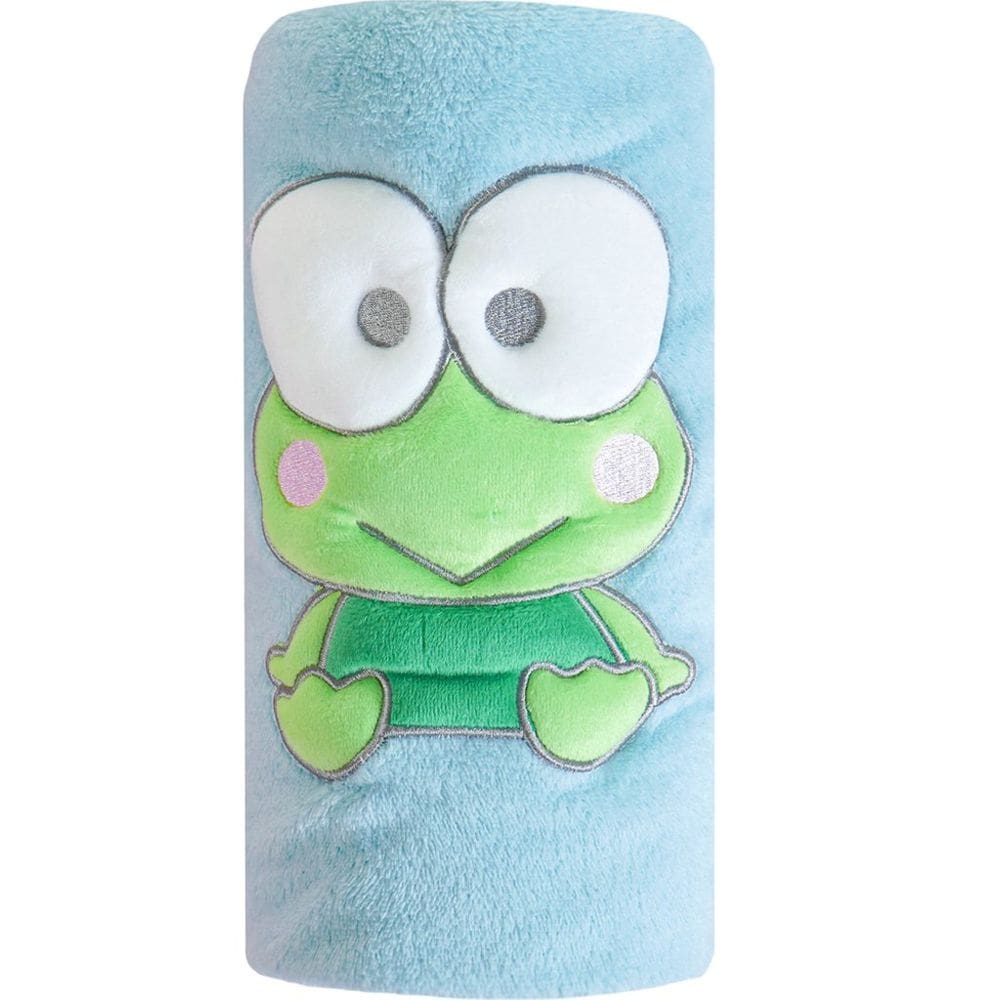 Manta com Aplique Flannel Fleece Turma da Hello Kitty 100x75