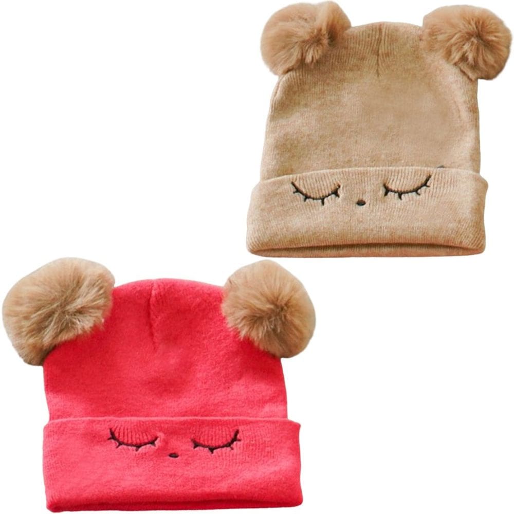 Kit 2 Gorro Funny para Bebê 36cm a 48cm