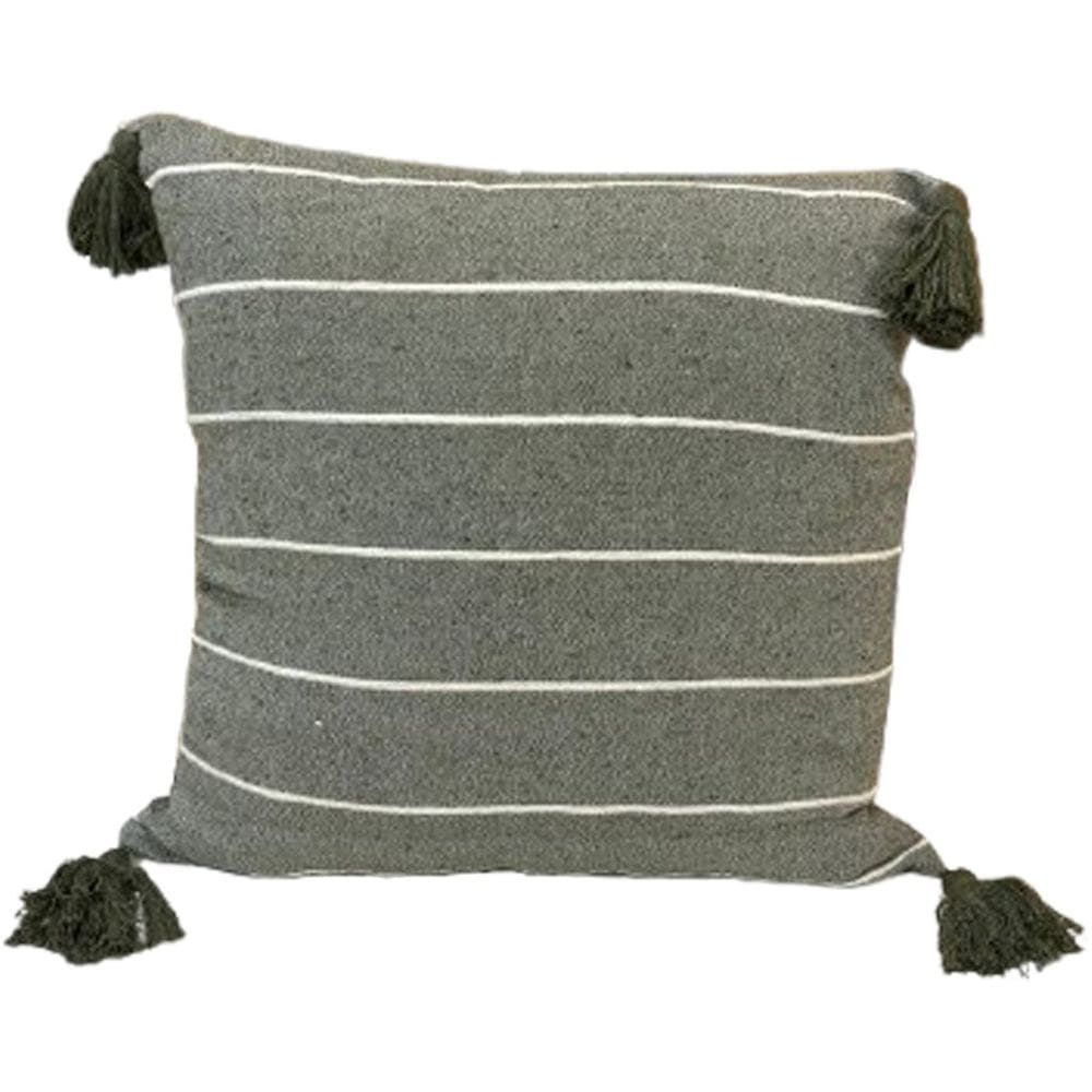 Almofada Pompom Decorativa 45x45cm