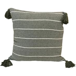Kit 2 Capa de Almofada Pompom Decorativa 45x45cm