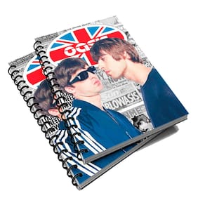 Caderno Universitário 10 Mat Pers. Rock Oasis Mod 1