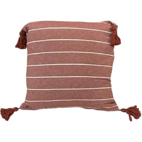Kit 2 Capa de Almofada Pompom Decorativa 45x45cm