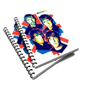 Caderno Universitário 96 fls Pers. Rock Oasis Mod. 2