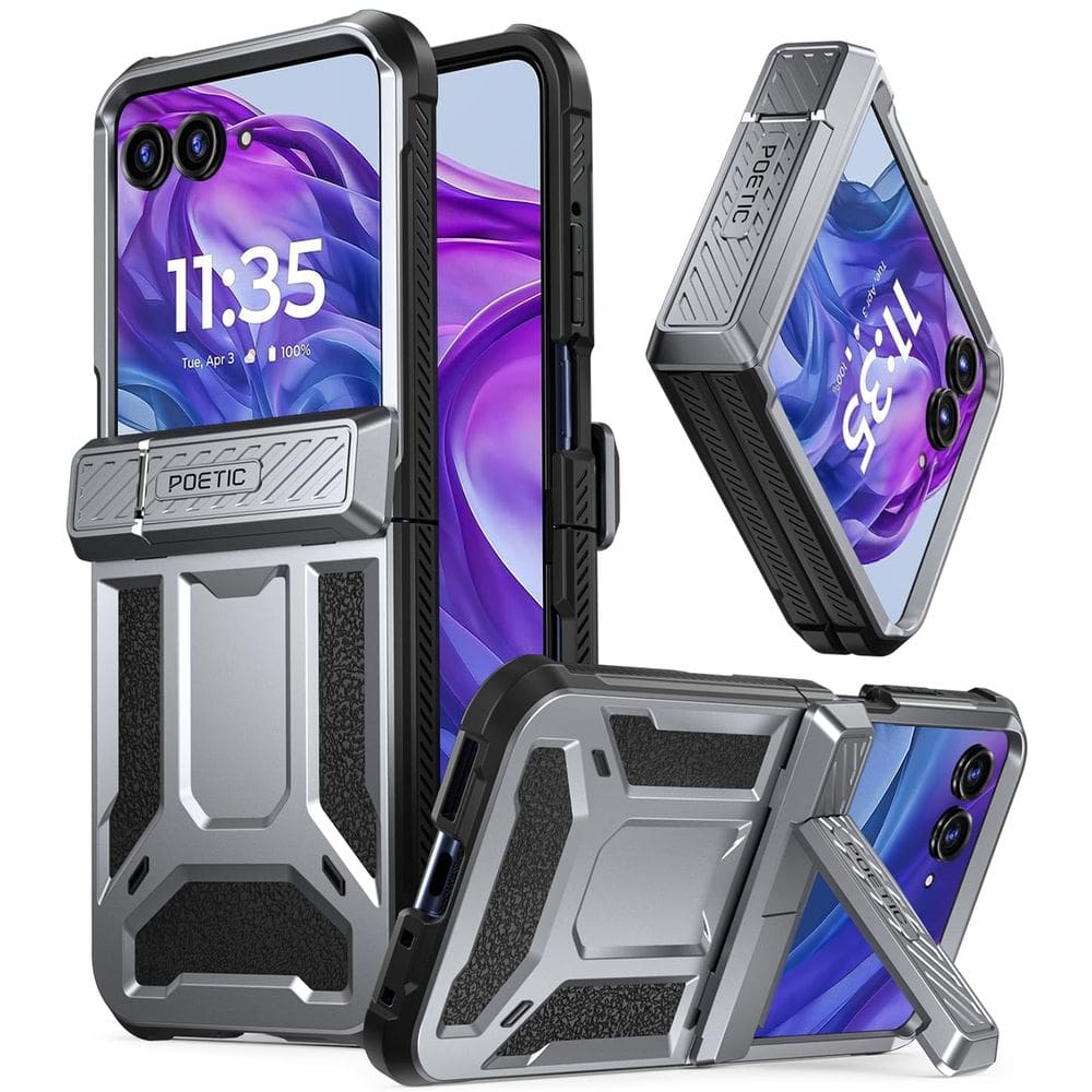 Capa Poetic Spartan para Motorola Moto Razr Plus 2024