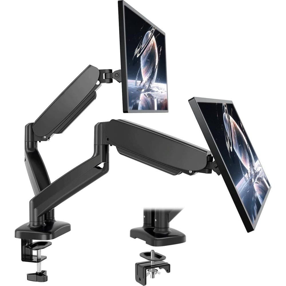 Monitor duplo HOMEE, telas totalmente ajustáveis de 13-32”