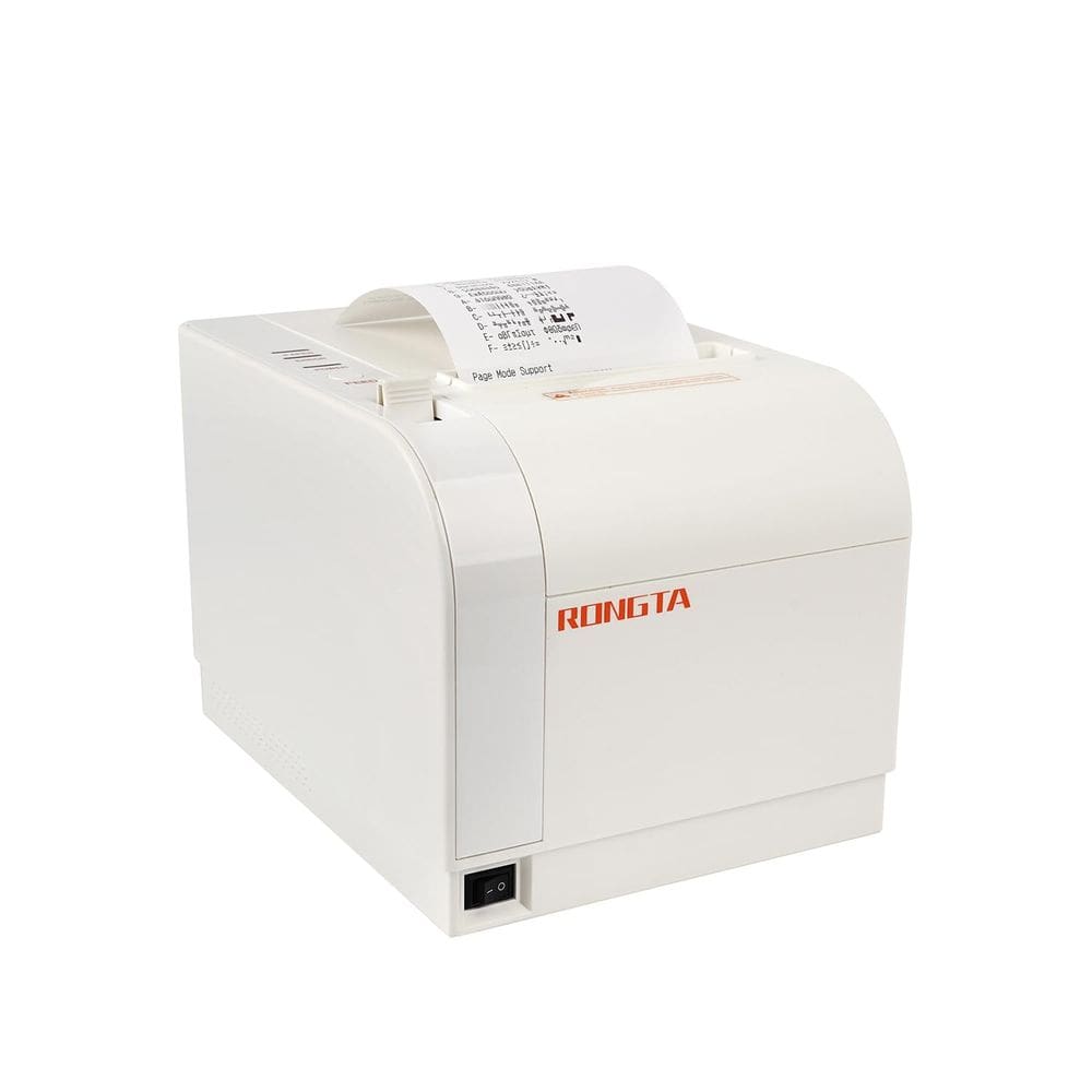 Impressora térmica de recibos Rongta 80mm com cortador automático USB/LAN/Serial