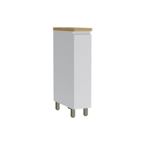 Módulo Cozinha Nesher Rainha Balcão C- Tampo Porta Tempero C- 1 Porta 20cm Branca-nature - Nesher