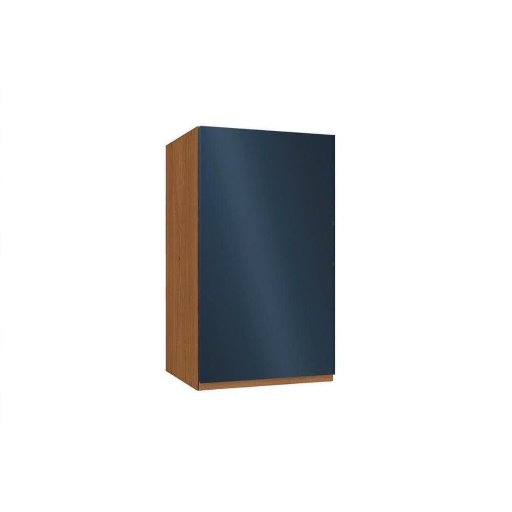 Armário Aéreo Cozinha Modulado Ciela R642 Com 1 Porta 40cm Canela-azul - Kappesberg