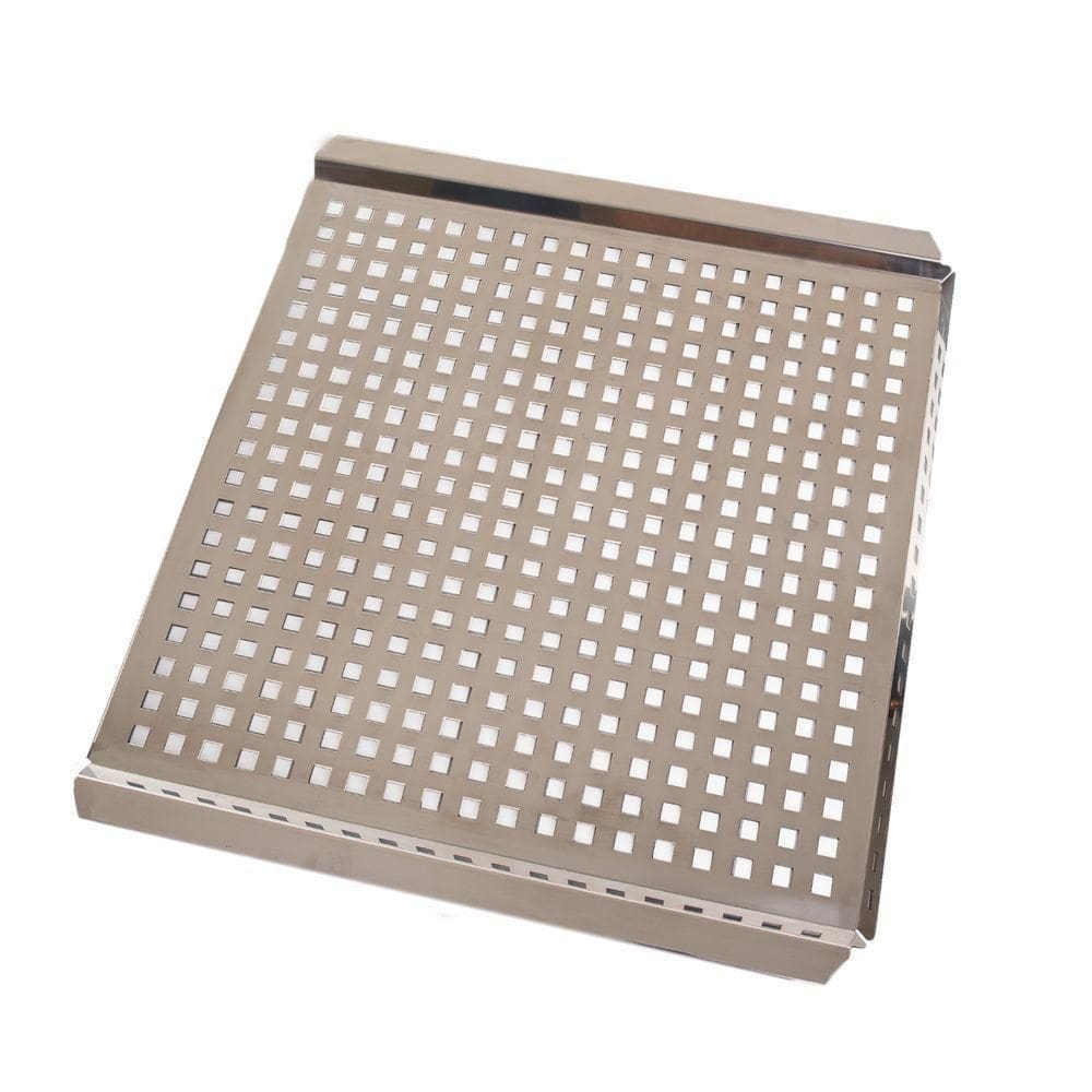 Grelha Para Churrasco Multiuso Desmontável Aço Inoxidável Kort 45x45cm