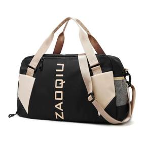 Bolsa Mala Grande Com Alça Academia Esportiva Porta Sapatos Gênero Preto