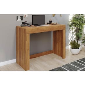 Mesa Escrivaninha Casal Cléo Com 1 Gaveta Cinamomo - Permóbili