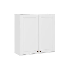 Armário Aéreo Para Cozinha Bella 2602 Com 2 Portas 80cm Branco - Carraro