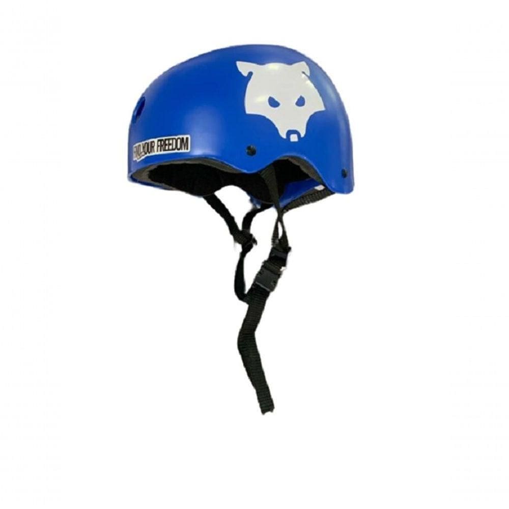 Capacete Iniciante Lobo Store Adulto Infantil Azul