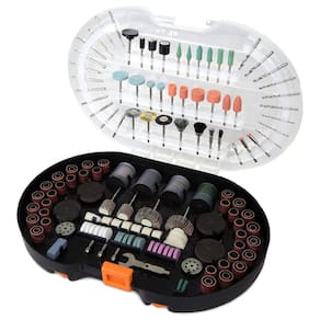 Kit de acessórios WEN 230327A Ferramenta rotativa de 327 peças com estojo