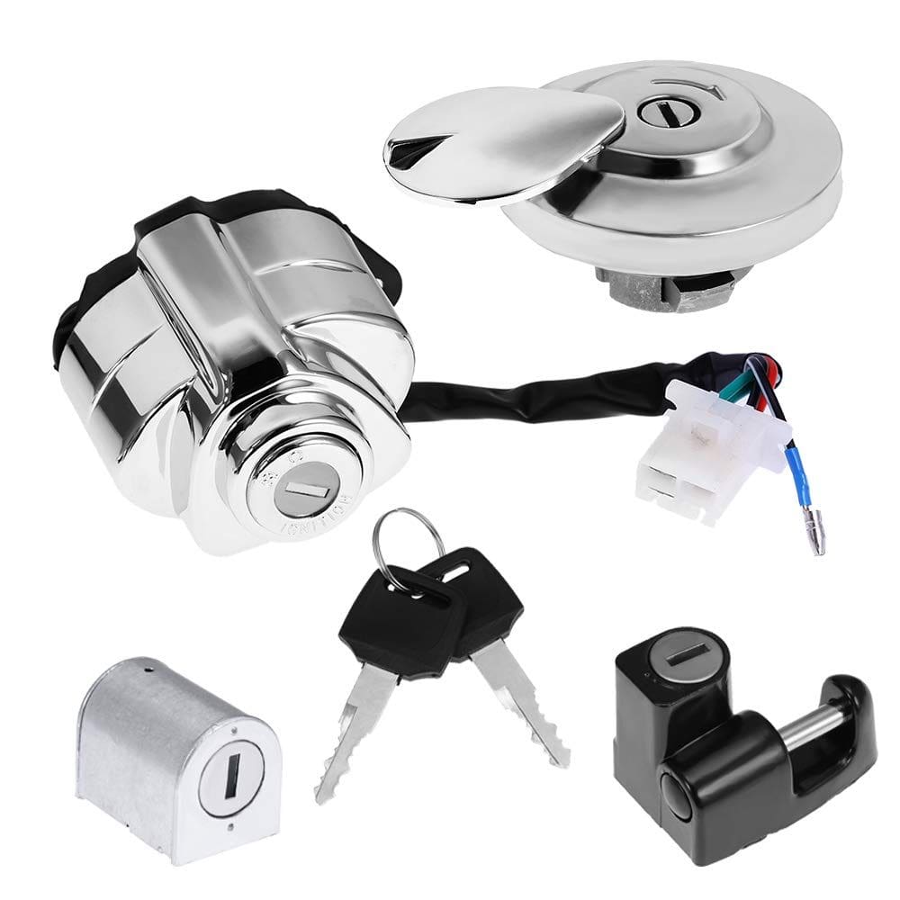 Interruptor de ignição de substituição Gas Cap Helmet Lock Set Honda