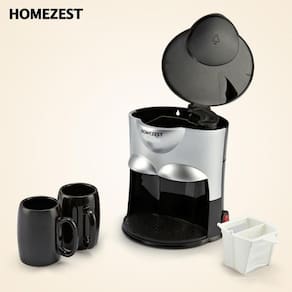 Cafeteira Café e Chá Com 2 Copos Homezest 300ml 110V