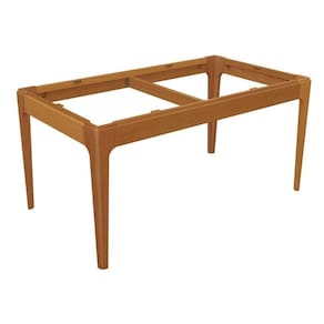 Base De Mesa P- Cozinha Mira Bam003-ca Madeira Maciça S- Tampo Carvalho - Kappesberg