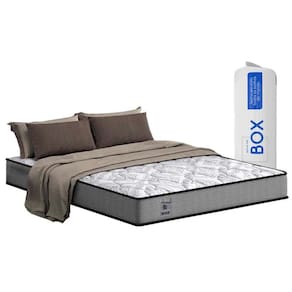 Colchão King Espuma a Vácuo de D45 Night and Day Gray Bed In Bag (193x203x20) - Probel