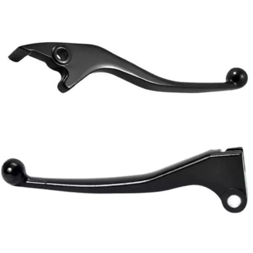 Par de Manetes Freio e Embreagem Honda CG Titan 150 160 Fan Esd Preto
