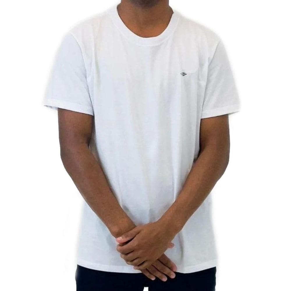 Camiseta Mormaii Básica Manga Curta Masculina - Branco