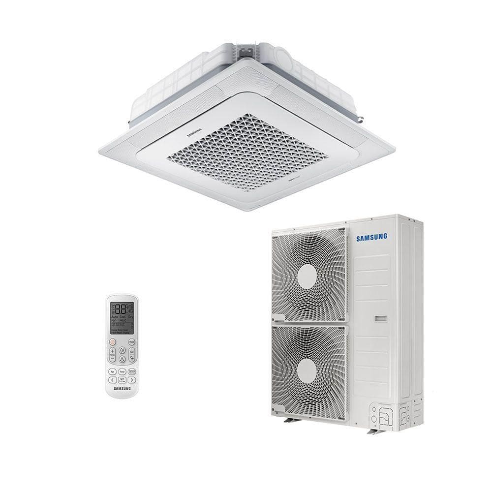 Ar Condicionado Split Cassete Inverter Samsung WindFree 47.000 BTUs Quente e Frio 220V R-32