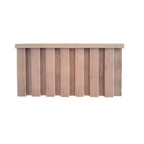 Barra de Acabamento L Reto Cinza 25cm X 270cm Cinza