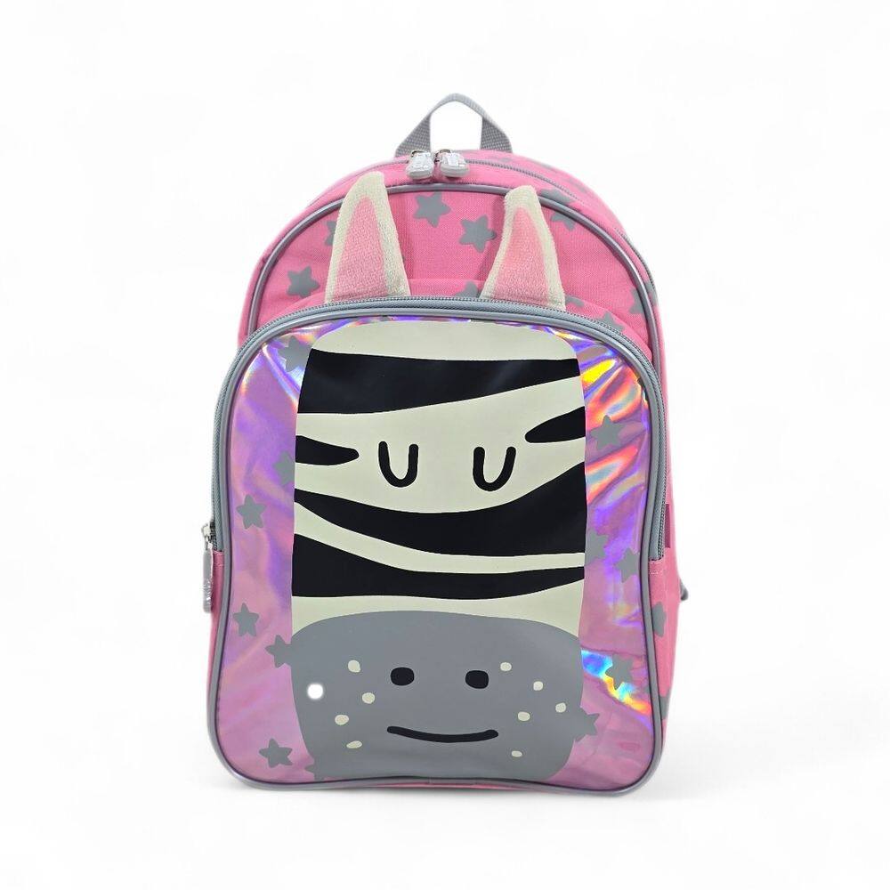 Mochila costa escolar passeio infantil animais bichinhos pet